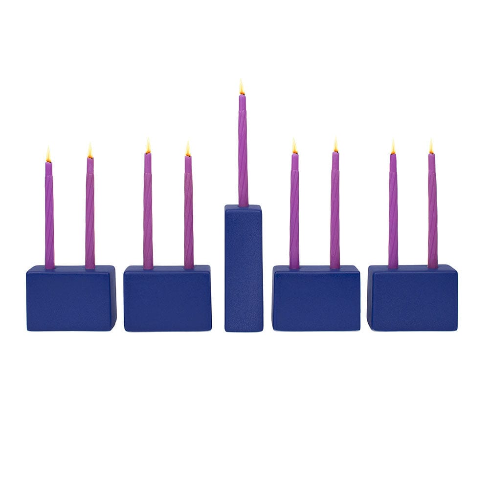 Amy Kritzer Becker Menorahs Blox Menorah by Chai Modern - Sky
