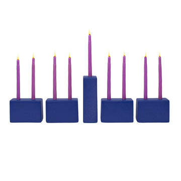 Amy Kritzer Becker Menorahs Blox Menorah by Chai Modern - Sky