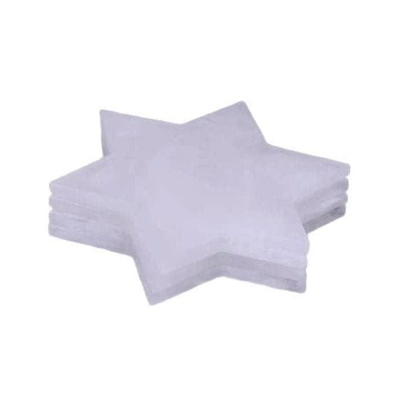 Kinor Decor - Resin Snow Drift Star of David Coasters - Set of 4 - ModernTribe