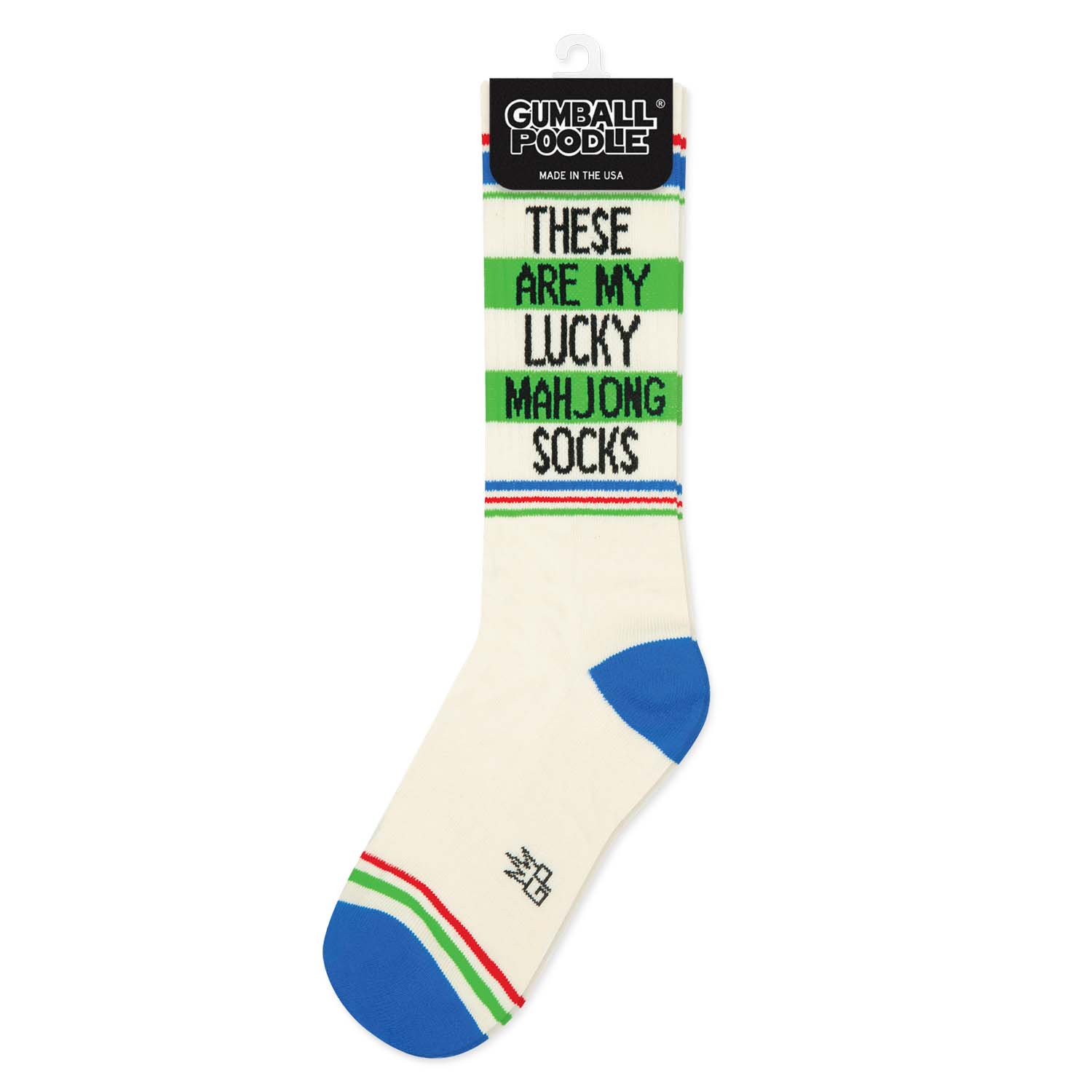 Gumball Poodle These Are My Lucky Mah Jongg Socks