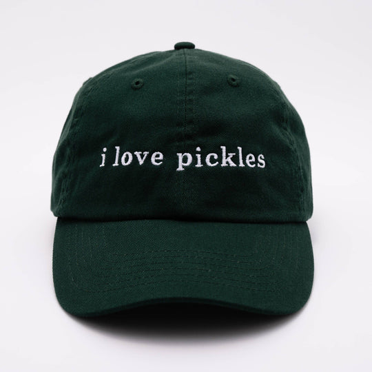 I Love Pickles Baseball Hat