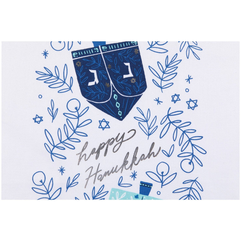 Danica Jubilee - Metallic Dreidels Dishtowel - ModernTribe