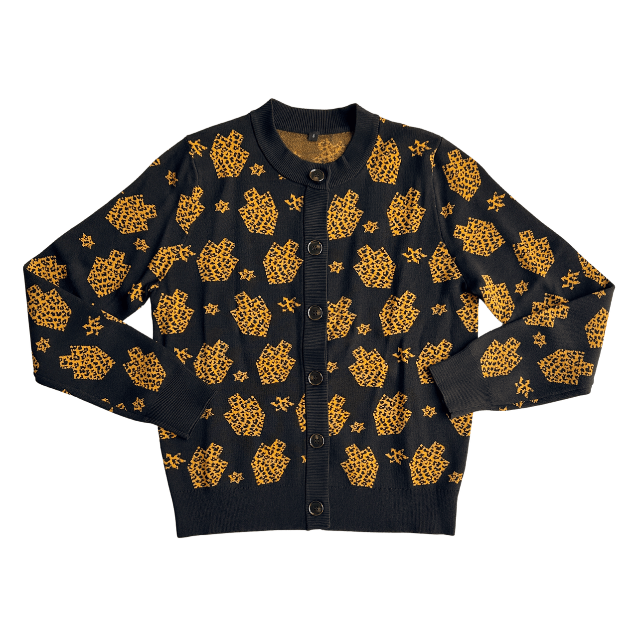 Hanukkah Animal Print Cardigan by Midrash Manicures