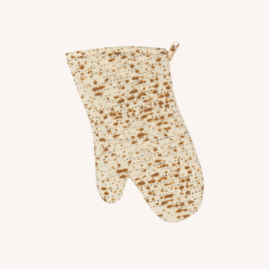 Matzah Print Oven Mitt