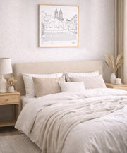 Mazel Mazel - The Central Park Line Drawing Ketubah - ModernTribe