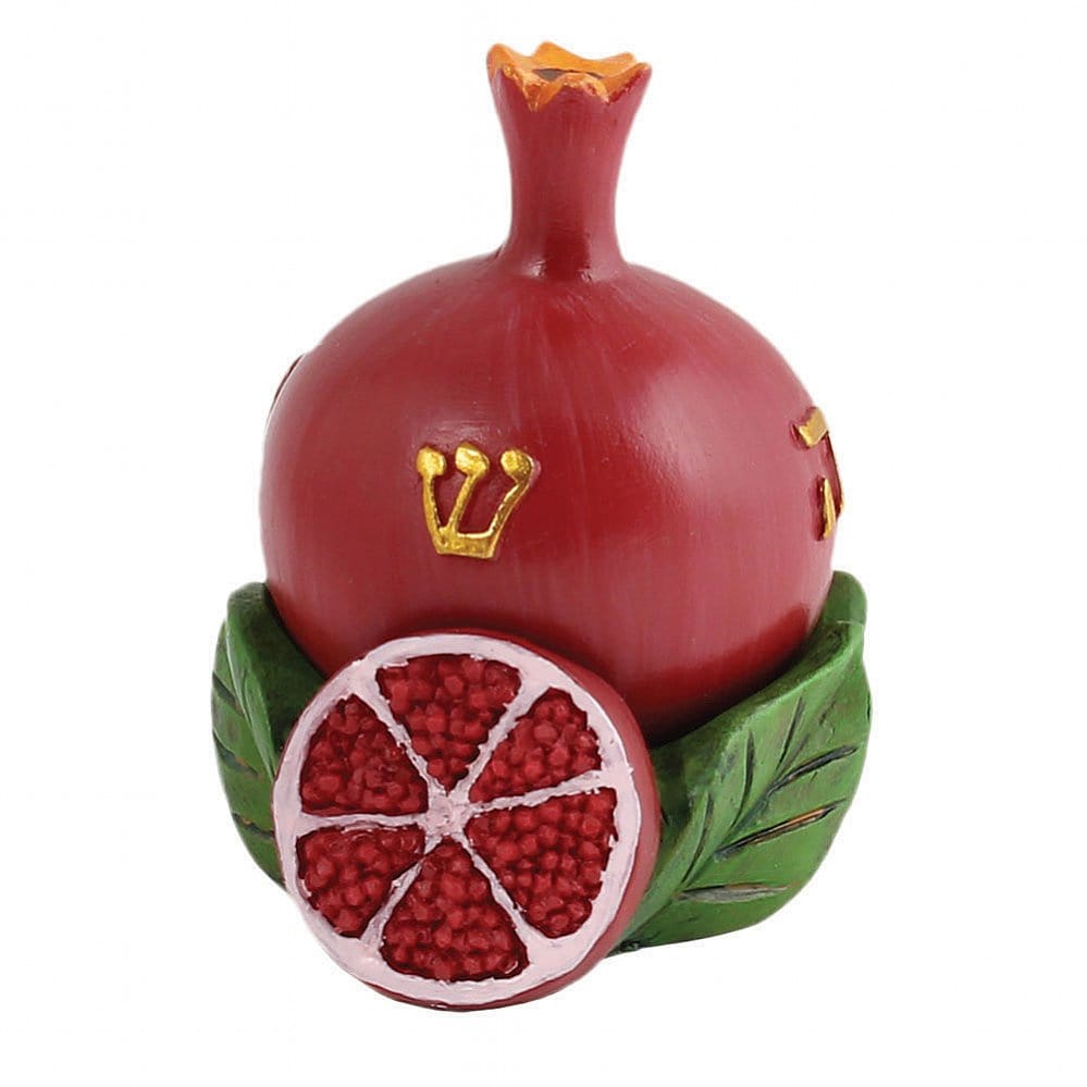 Zion Judaica - Pomegranate Collectors Dreidel with Matching Display - ModernTribe