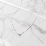 Alef Bet Necklaces Diamond Chai Hebrew Necklace - 14k Yellow or White Gold