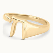 Les Petit Jewels Rings Chai Signet Ring - 14k Gold
