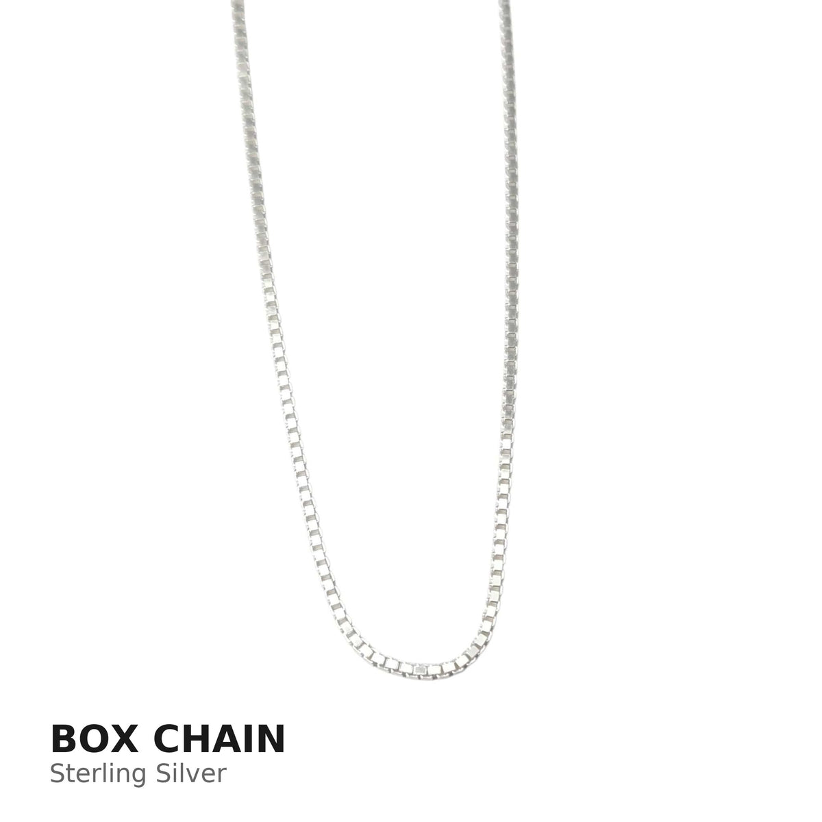 Bareket Jewelry Necklaces 20" Box Chain Double Chai Oxidized Necklace - Sterling Silver