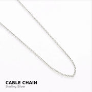 Bareket Jewelry Necklaces 16" Cable Chain Classic Chai Necklace - Sterling Silver