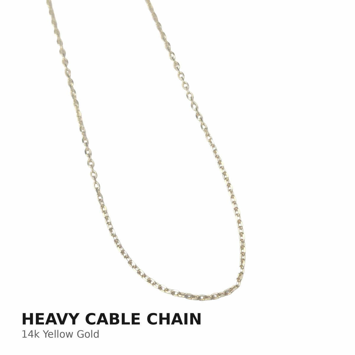 Bareket Jewelry Necklaces 14k Yellow Gold / 16" Heavy Cable Chain Star of David Diamond Pendant in 14k Yellow, Rose or White Gold