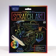 Rite Lite Dreidels Chanukah Scratch Art