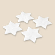 Kinor Decor Coasters Resin Snow Drift Star of David Coasters - Set of 4