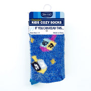 Rite Lite Socks Hanukkah Youth Cozy Slipper Socks with Lurex