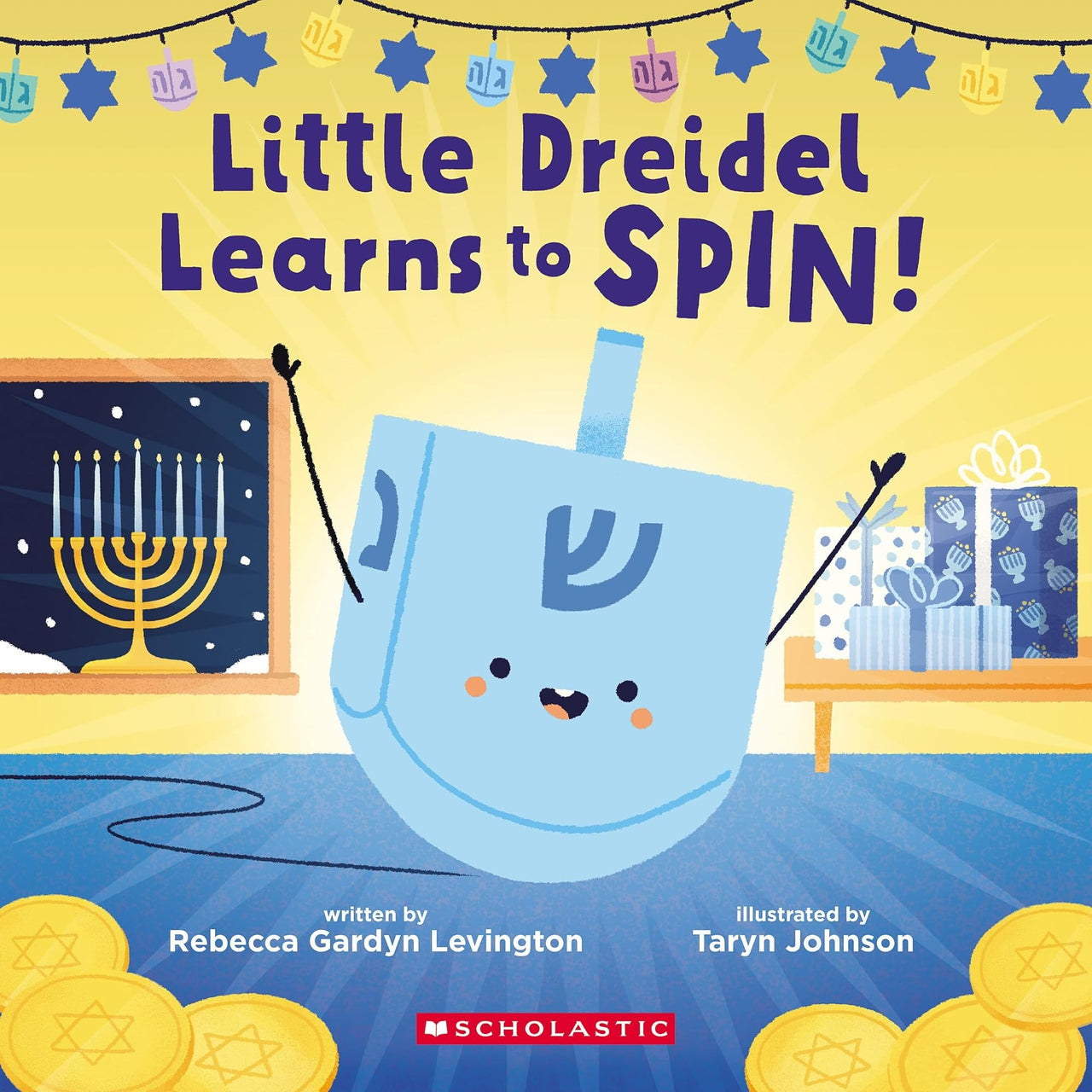 Little Dreidel Learns To Spin! — front cover