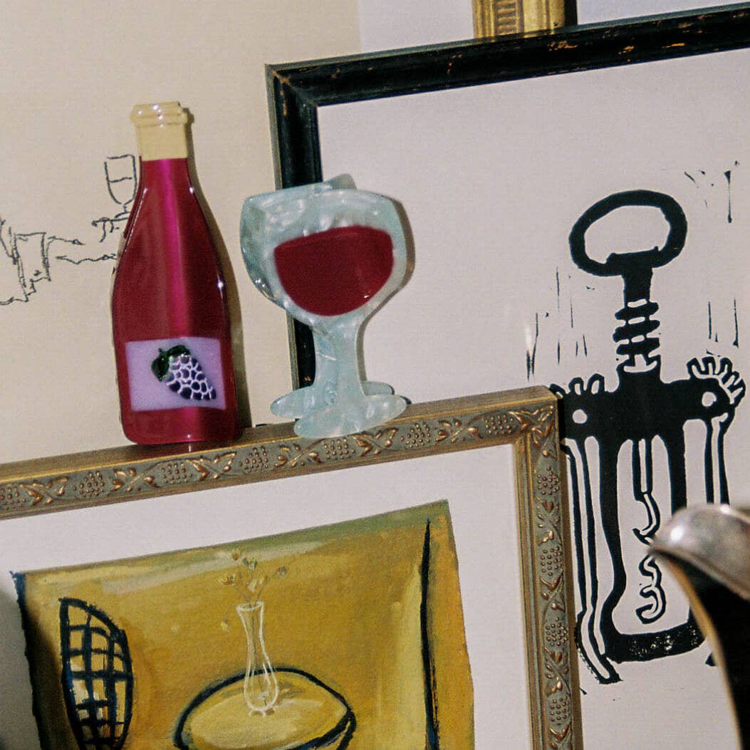 Jenny Lemons - Seder Night Wine Bottle Hair Claw - ModernTribe