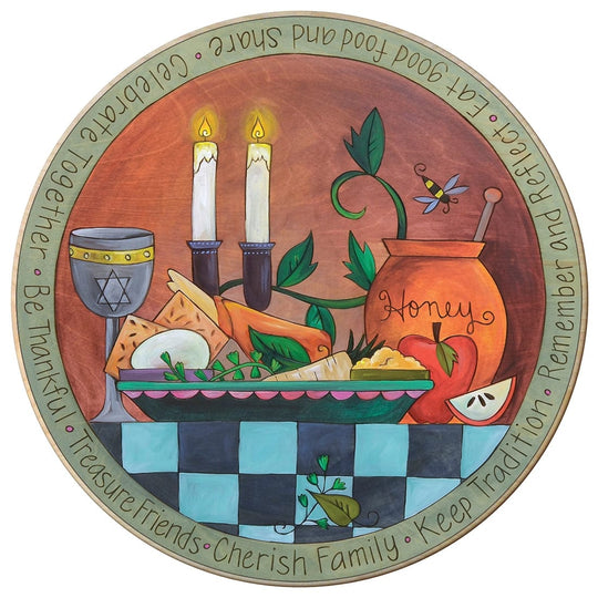 A Blessed Time Jewish Holiday Lazy Susan