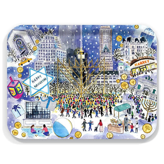 Hanukkah New York Tray