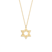 Miriam Merenfeld Jewelry - Jordan Star of David Necklace by Miriam Merenfeld - (Gold - Plated or Sterling Silver) - ModernTribe