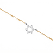 Miriam Merenfeld Jewelry - Mini Charm Necklace by Miriam Merenfeld - (Sterling Silver, Two - Tone or Gold - Vemeil) - ModernTribe
