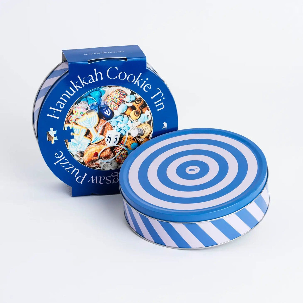 Piecework Puzzles - Hanukkah Cookie Tin Jigsaw Puzzle - 750 Pieces - ModernTribe