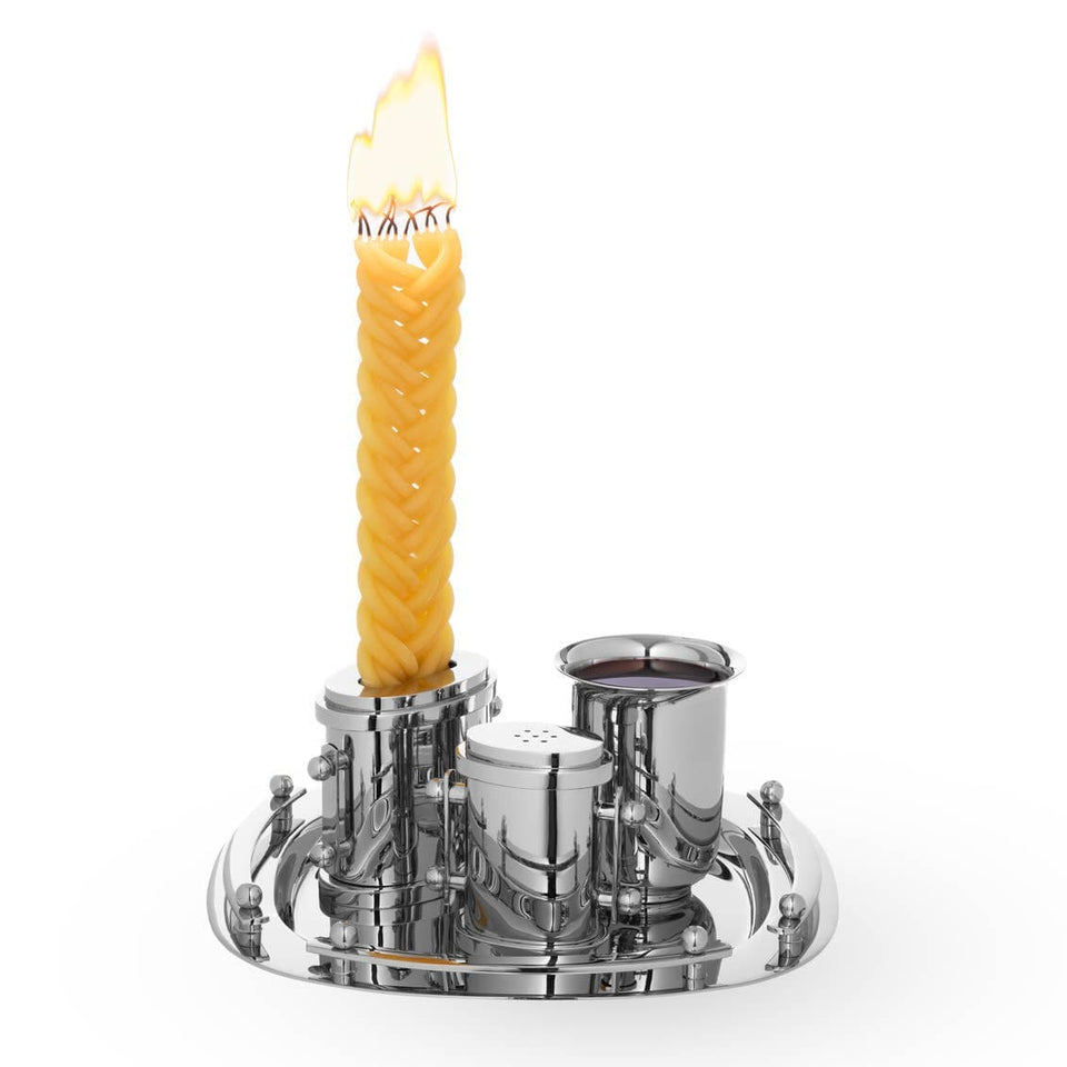Ricci Argentieri - Suspension Havdalah Set - Silver - ModernTribe