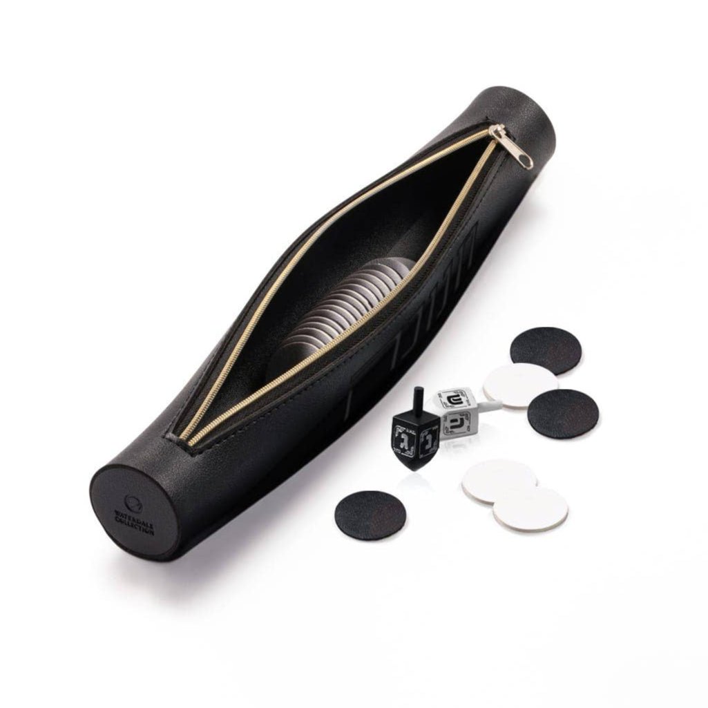 Waterdale Collection - Leather Dreidel Game Set - ModernTribe