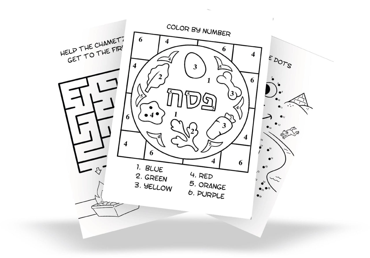 Ner Mitzvah - Passover Activity Book Kit - ModernTribe