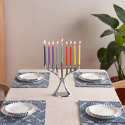 Rite Lite Hanukkah Candles Deluxe Assorted Rainbow Hanukkah Candles