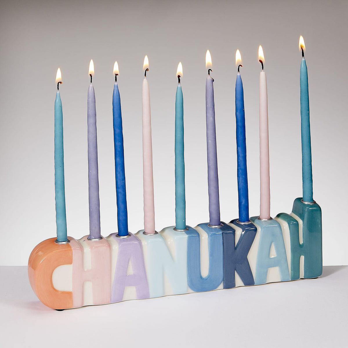 Rite Lite Hanukkah Candles Deluxe Hanukkah Candles - Simple Colors