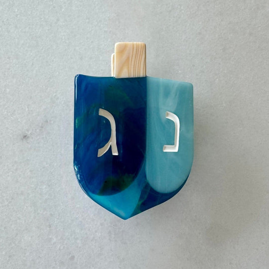 Dreidel Hair Claw Clip
