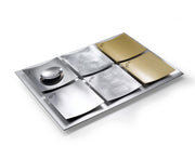 Laura Cowan Seder Plates Dune Seder Plate - Mixed Metals by Laura Cowan