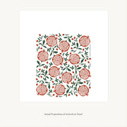 Hazelmade - Pomegranates Cotton Flour Sack Tea Towel - ModernTribe