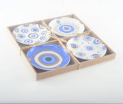 AULICA Ring Bowls Blue Luck Bowl 12cm - Set of 4
