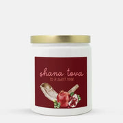 Love Always, Audrey Candles Rosh Hashanah Ceramic Candle - Apple Orchard Scent