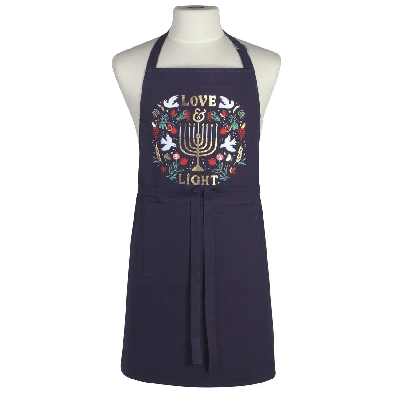 Danica Jubilee Aprons Love and Light Hanukkah Apron