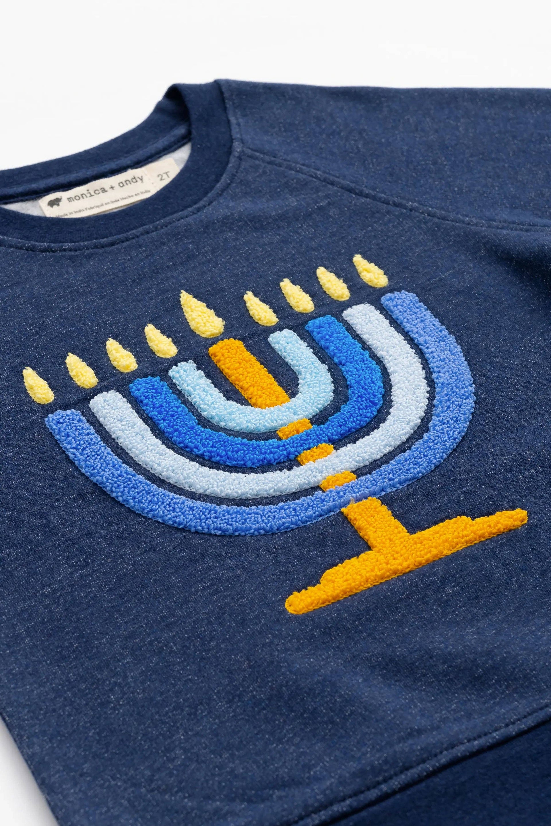 Monica + Andy Baby Dreidel Sweatshirt and Pants Set - (0-24m)