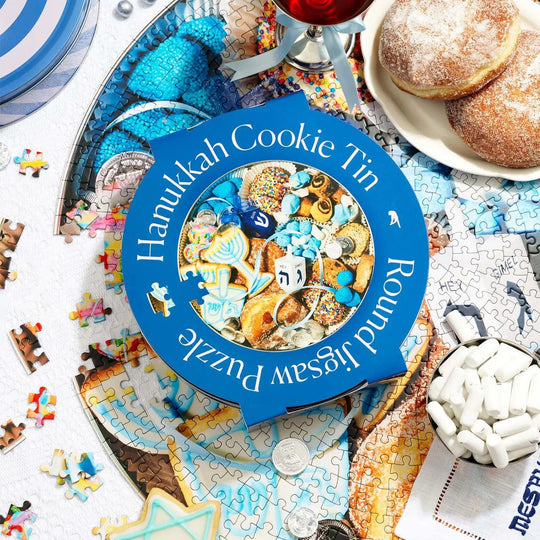 Hanukkah Cookie Tin Jigsaw Puzzle - 750 Pieces