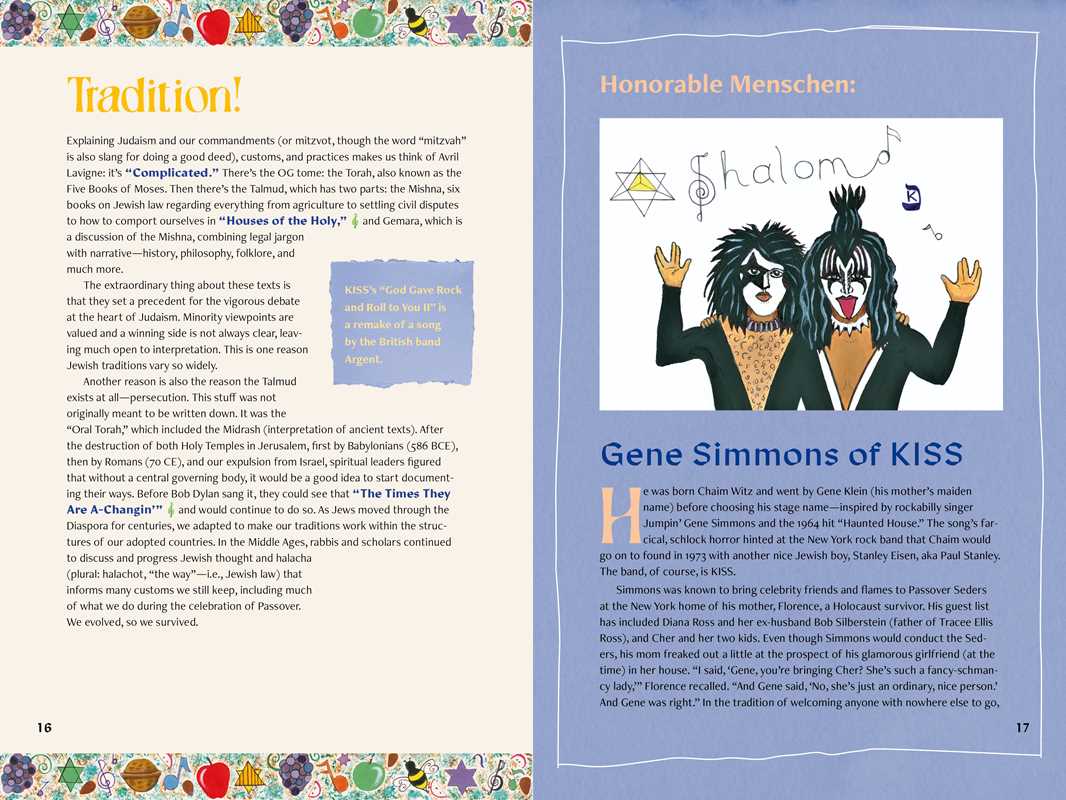 Simon & Schuster - Rock 'N' Roll Haggadah - ModernTribe
