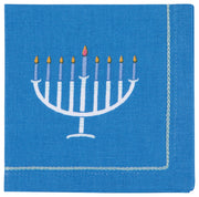 Danica Jubilee Napkins Bright Hanukkah Cotton Napkins - Set of 4