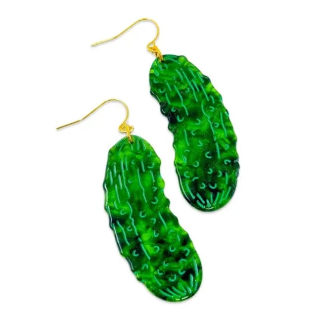 Jenny Lemons - Pickle Acetate Dangle Earrings - ModernTribe