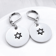 Everything Beautiful - Star of David Earrings - Sterling Silver - ModernTribe