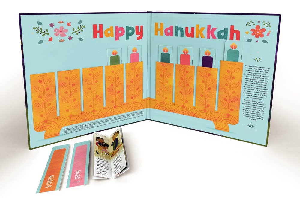 HarperCollins - Eight Nights of Lights: A Celebration of Hanukkah - Board Book - ModernTribe