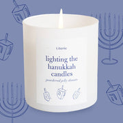 Literie Candles Powdered Jelly Donuts Scented Candle