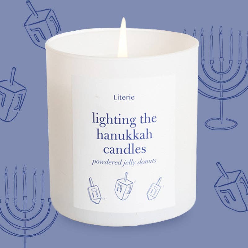 Literie Candles Powdered Jelly Donuts Scented Candle