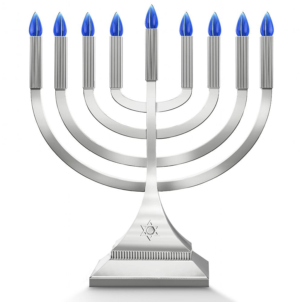 Aviv Judaica Menorahs Eternal Light Electric Menorah