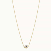 Les Petit Jewels Necklaces Evil Eye Necklace - 14k Gold