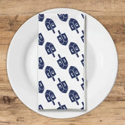 Altoonastore Napkins Denim Dreidel Guest Towels - Pack of 16