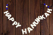 Ganesh Himal Trading - Happy Hanukkah Felt Garland - ModernTribe