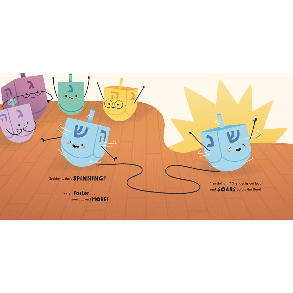 Little Dreidel Learns To Spin! — inside pages 3
